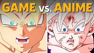 Dragon Ball FighterZ - Game Vs. Anime Comparison