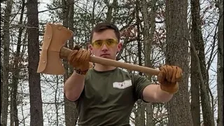 Flick Technique! Huge 4ft Bowsaw and Cruiser Axe