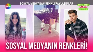 Sosyal medyayı paylaşımları ile renklendiren ünlüler!