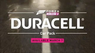 Forza Horizon 3 Duracell Car Pack Trailer [MARCH DLC]