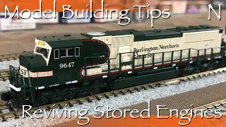 Model Building Tips Reviving Stored Engines N Scale