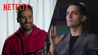 Bruno Gagliasso faz teste de elenco com Pedro Alonso | Netflix