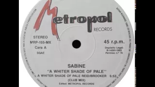 Sabine - A Whiter Shade Of Pale (Club Mix) (A)