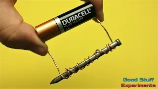 How to Make an Electromagnet - Science Experiment