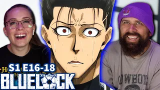 *BLUE LOCK* Episode 16-18 REACTION!