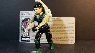 HCC788 - 1986 DIAL-TONE - vintage G. I. Joe toy review! HD S02E21