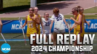 Middlebury vs. Salisbury: 2024 NCAA DIII women's lacrosse championship | FULL REPLAY