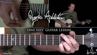 Jane Says Guitar Lesson - Jane's Addiction