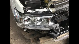 Land cruiser 200 2013 Conversion to 2016 202 By Western Car Audio