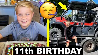 WILLIAM'S 11th BIRTHDAY SURPRISE!!! 🥳🎂