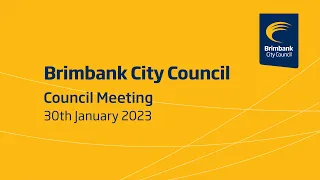 Brimbank Council Meeting 30 January 2023