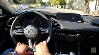Mazda 3 2019 prueba de topes y frenado