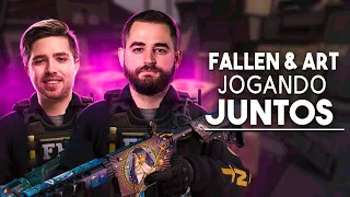 FALLEN e ART pela PRIMEIRA vez JUNTOS!