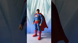 New Mezco Superman Man of Steel Edition Action Figure in Fortress of Solitude Diorama