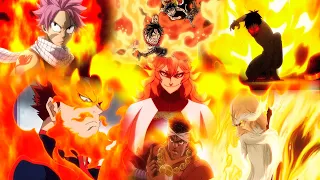 ТОП 10 ЛУЧШИХ АНИМЕ-ГЕРОЕВ С СИЛОЙ ОГНЯ l TOP 10 BEST ANIME HEROES WITH THE POWER OF FIRE