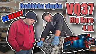 Coobcio Garage feat. Kivi Racing Factory - Rozbiórka słupka || VQ37 Big Bore D2BERRY 370Z