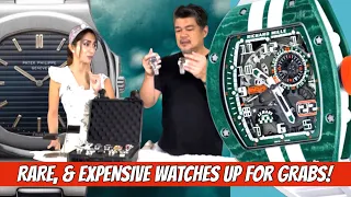 RAREST AND MOST EXPENSIVE WATCHES UP FOR GRABS!