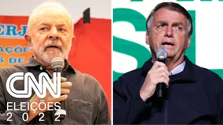 Pesquisa Ideia para presidente: Lula tem 49% dos votos válidos; Bolsonaro, 38% | CNN 360°