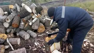 Лучший топор для ежедневной колки дров - FISKARS !