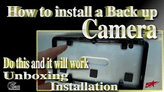 How to install a cars back up cameras and it work every time