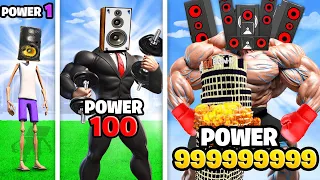 Upgrading STRONGEST SPEAKERMAN EVER In GTA 5!