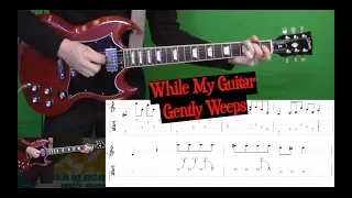 While My Guitar Gently Weeps - Isolated Lead Guitar (Electric)