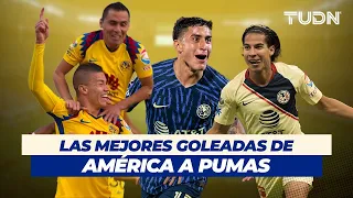 ¡Las grandes HUMILLACIONES de América a PUMAS! 🔥 ¿Paternidad azulcrema? | TUDN