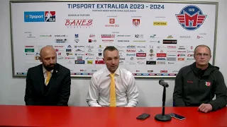 Tisková konference Banes Motor České Budějovice - HC Dynamo Pardubice