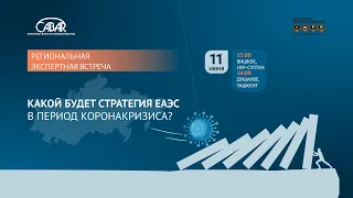 Региональная онлайн-дискуссия по стратегии ЕАЭС в период коронакризиса