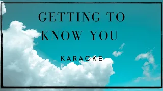 Getting to Know You (The King and I) | Karaoke | Piano Accompaniment| Trinity