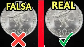 5 FORMAS de como IDENTIFICAR MONEDAS de PLATA o si son falsas