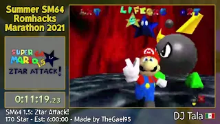 SSRM2021 - SM64 1.5: Ztar Attack! 170 Star by DJ Tala