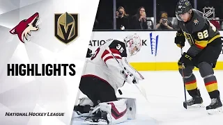 NHL Highlights | Coyotes @ Golden Knights 11/29/19