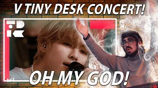 V of BTS: Tiny Desk Korea | Reaction
