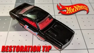 Diecast Restoration Tip - Remove scratches from plastic windows