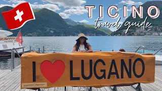 Ticino Travel Guide | Things to do in Lugano, Switzerland | Lugano Drone Shot