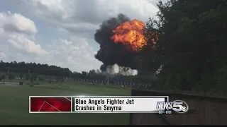 Blue Angel Goes Down In Fiery Crash, One Confirmed Dead