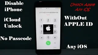 How To Unlock iPhone/iPad WithOut Passcode | iCloud Unlock WithOut Apple ID/WiFi🙀 Any iOS ✔