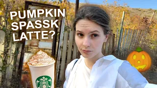 When pumpkin spice latte is not enough // Looking for autumn aesthetics in Tbilisi // VLOG