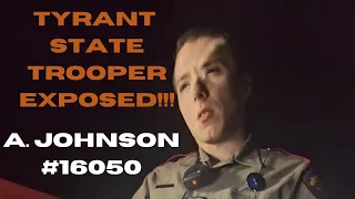 State Trooper VIOLATES Laws, Constitutions, & Oaths! - Hondo PD TYRANTS Sit and Watch!