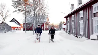 Önnesmark - A Little Village in Northern Sweden 🇸🇪  (+ My first Time Riding a Spark!)  | Vlog 017