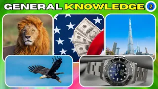 Quiz Game General Knowledge | 50 Questions General Knowledge Quiz World Edition Part-II