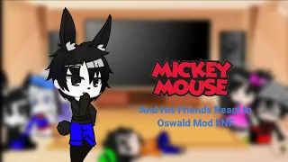 Mickey Mouse And His Friends React To Oswald FNF Mod (link desc)