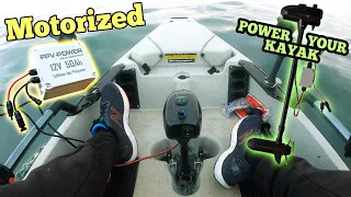 Installing an Electric Trolling Motor on your Hobie Kayak