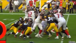 Steelers rookie Devin Bush II on the 4th down stop 💪