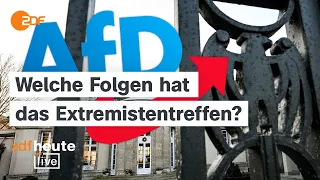 AfD diskutiert Vertreibungspläne: Warum ein Verbot trotzdem schwierig ist | ZDFheute live