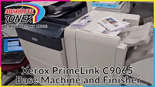 Xerox PrimeLink C9065 Production Printer and Copier Base Machine With Finisher And Fiery