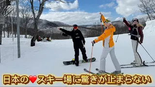 日本のスキー場に驚きが止まらない/石打丸山スキー場/世界最新鋭のコンビリフト「サンライズエクスプレス」外国人の反応￼