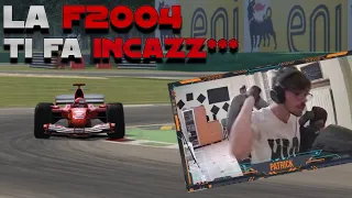 INCAZZAR** con la F2004 a MONZA - Questa macchina FA PAURA!! - Assetto Corsa - Onboard