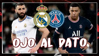 🧐El OJO AL DATO del partidazo de Champions 🔥 REAL MADRID vs PSG ¿Quién conseguirá pasar?